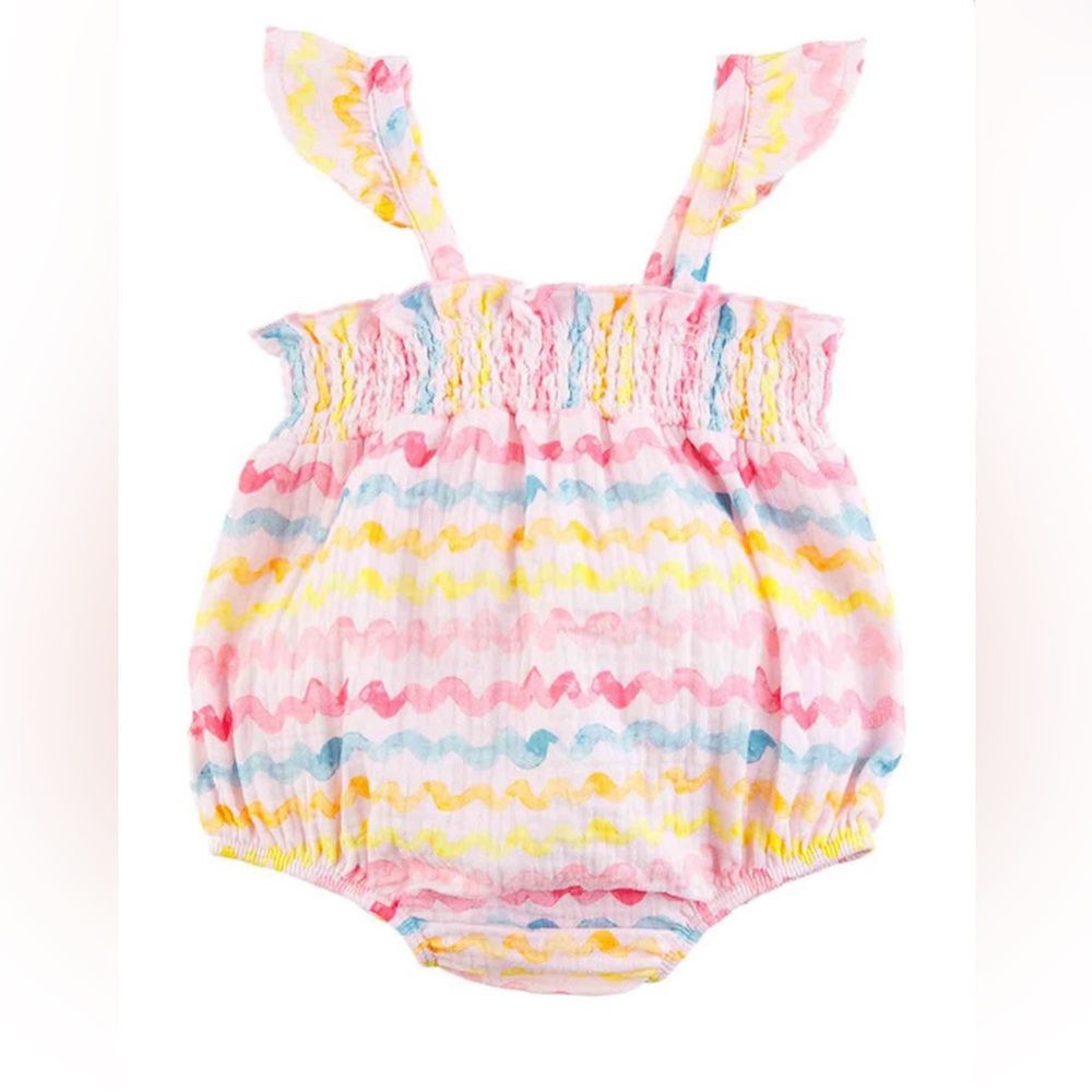Mud Pie Rainbow Ric-Rac Bubble